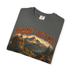 Summit Attempt Survivor Mostly Voluntary — Funny Hiking Tee