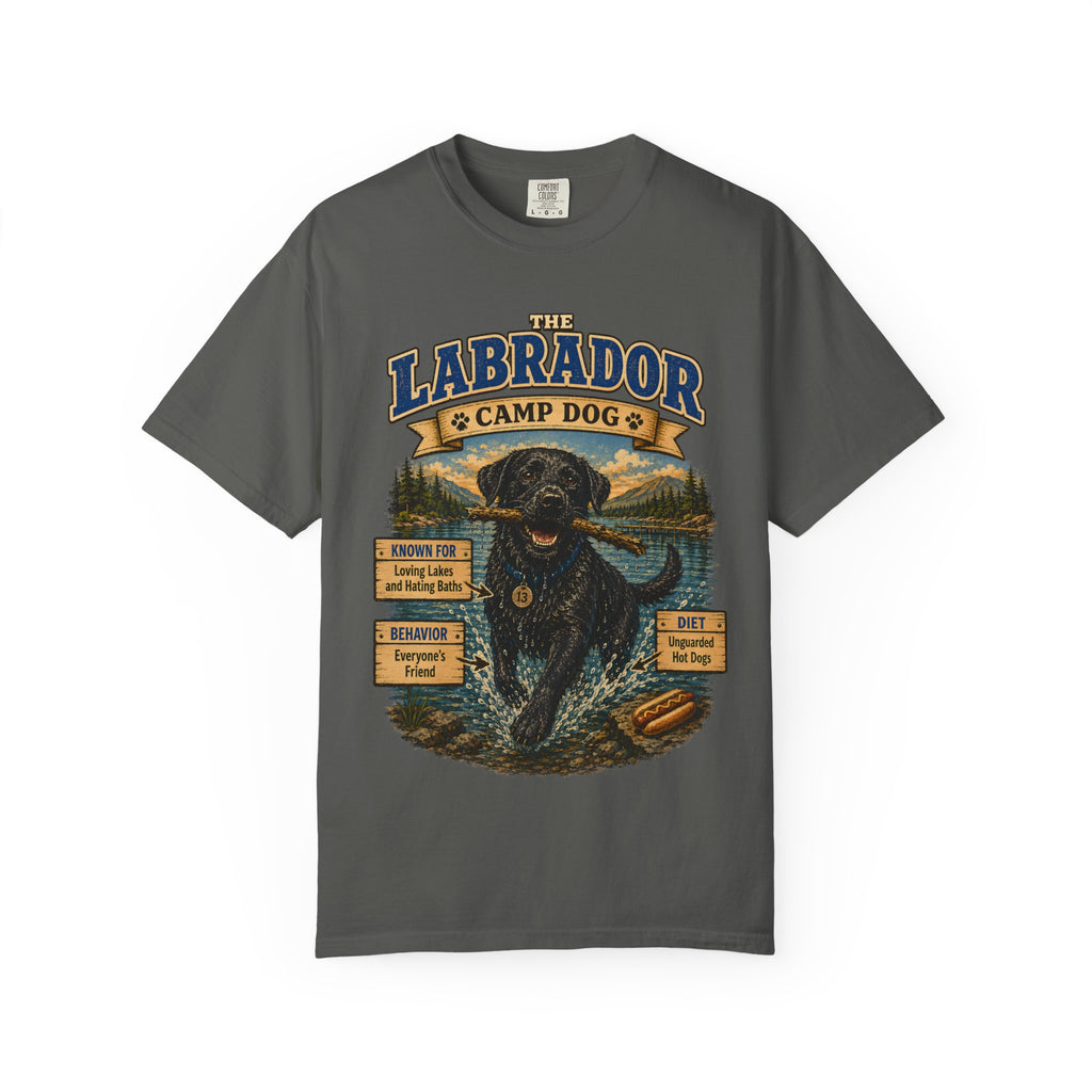 Labrador Camp Dog - Loving Lakes and Hating Baths Shirt