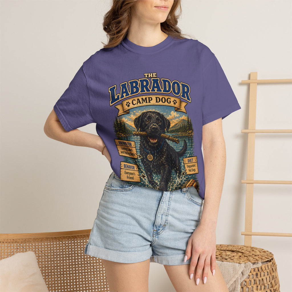 Labrador Camp Dog - Loving Lakes and Hating Baths Shirt