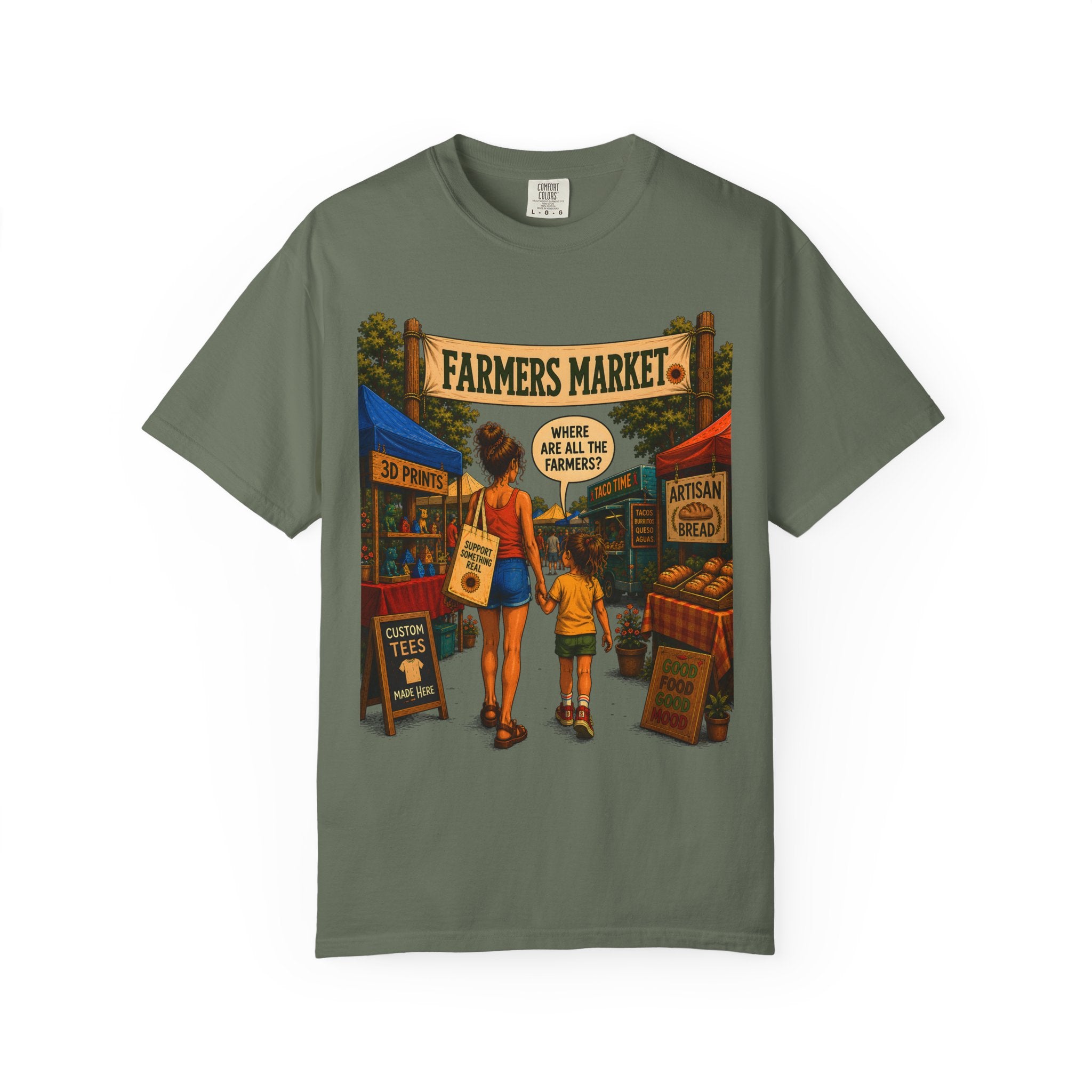 Farmers Market Where Are All the Farmers — Funny Outdoor Tee