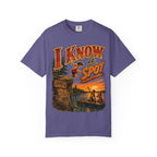 I Know a Spot — Vintage Lake Jumping Summer Camping Tee