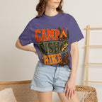 Camp Fish Hike — Vintage Outdoor Camping and Fishing Tee