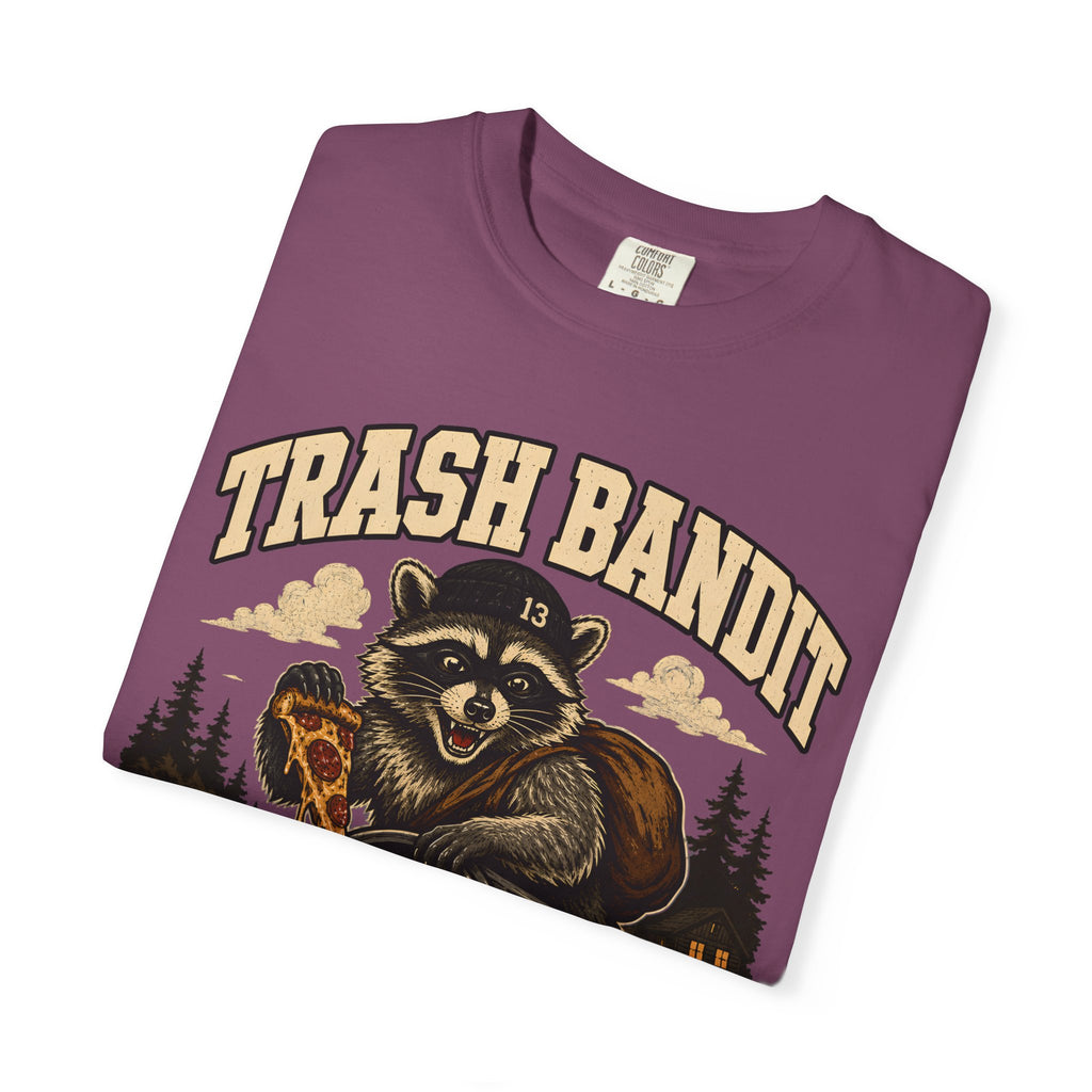 Trash Bandit Repeat Offender — Funny Raccoon Camping Tee