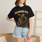 Risk Assessment Intern Looks Safe — Funny Camping Humor Tee
