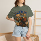 Dachshund Camp Dog - Tired Of All The Weiner Jokes Tee