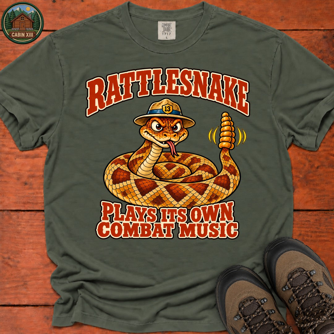 Rattlesnake T-Shirt — Moss
