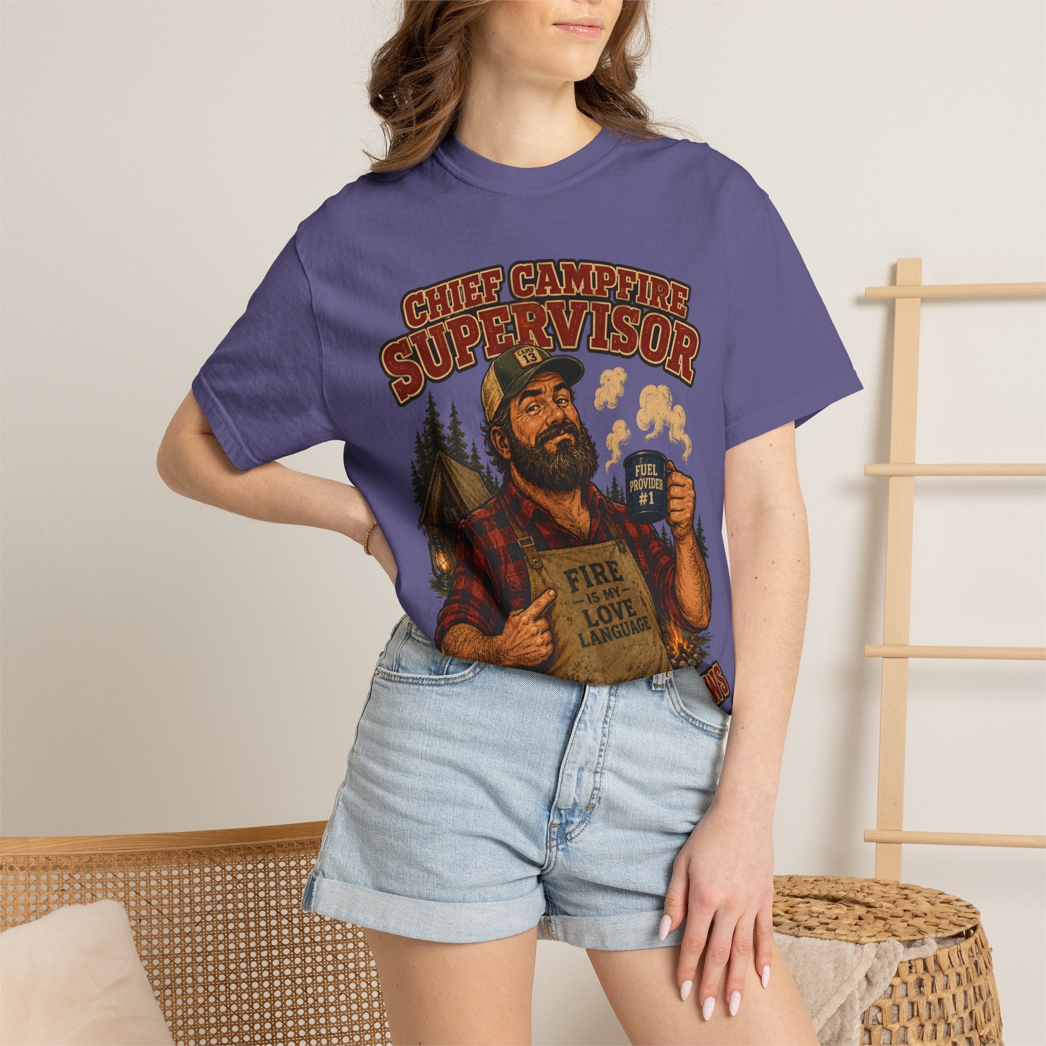 Chief Campfire Supervisor T-Shirt