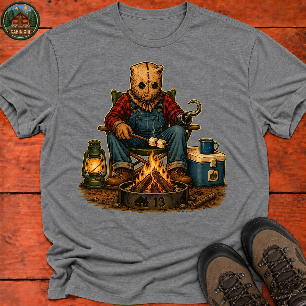 Hookman Halloween T-Shirt — Graphite Heather