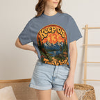Keep On Trekkin' — Retro 70s Hiking and Camping Tee