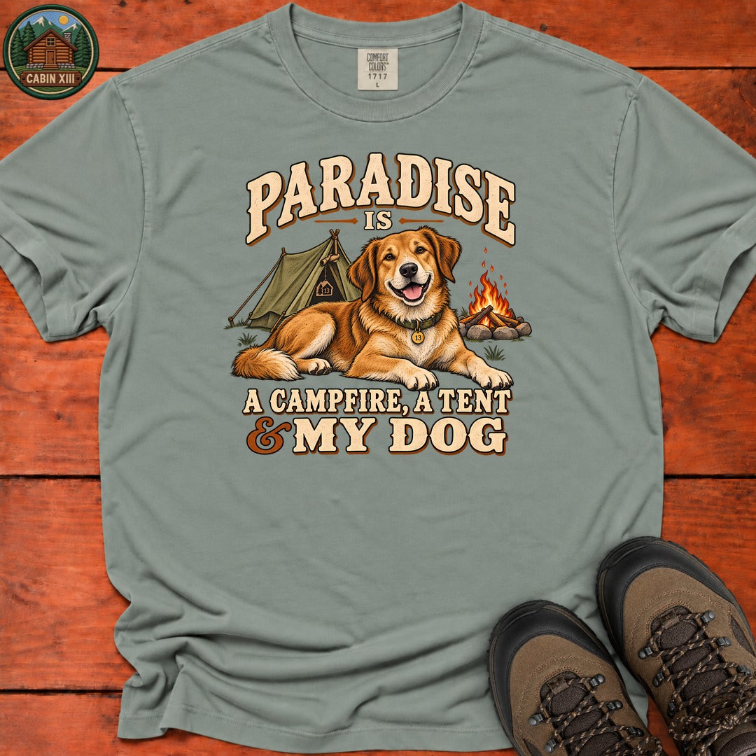 Camfire Tent and My Dog T-Shirt — Bay