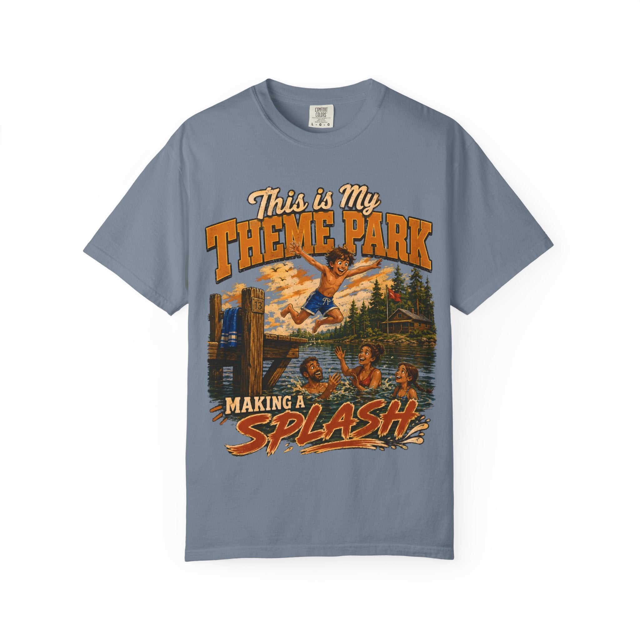 This Is My Theme Park Making a Splash — Lake Life Family Tee
