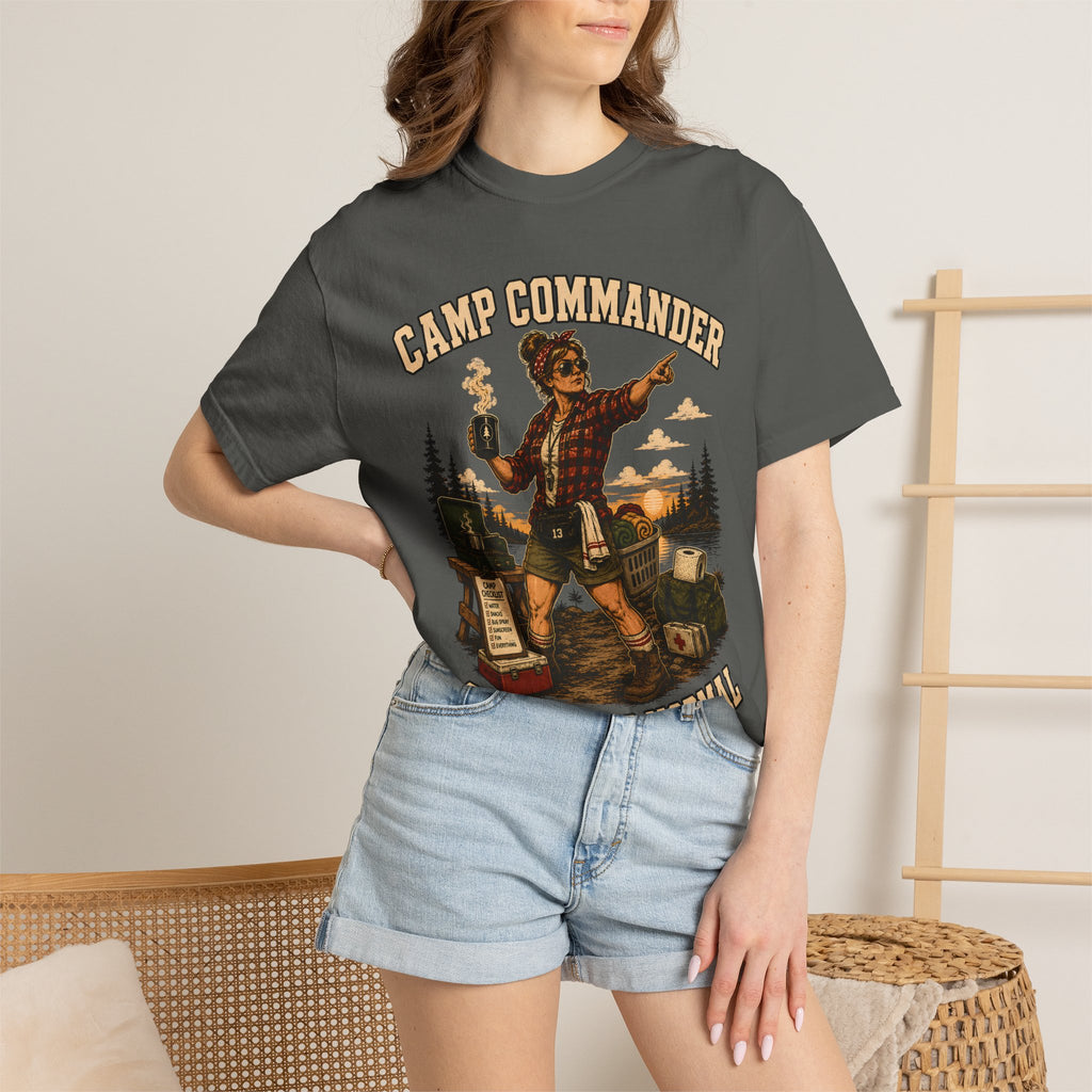 Camp Commander Situation Normal — Funny Camping Mom Tee