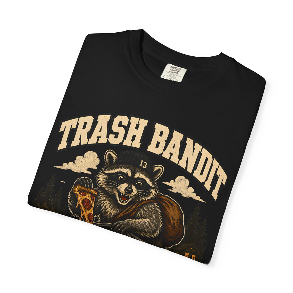 Trash Bandit Repeat Offender — Funny Raccoon Camping Tee