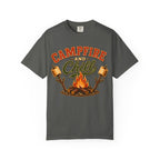 Campfire and Chill — Vintage Camping Marshmallow Humor Tee