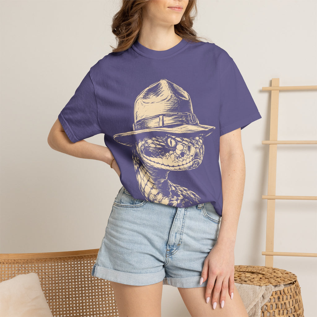 Rattlesnake Ranger — Vintage Sketch Outdoor Wildlife Tee