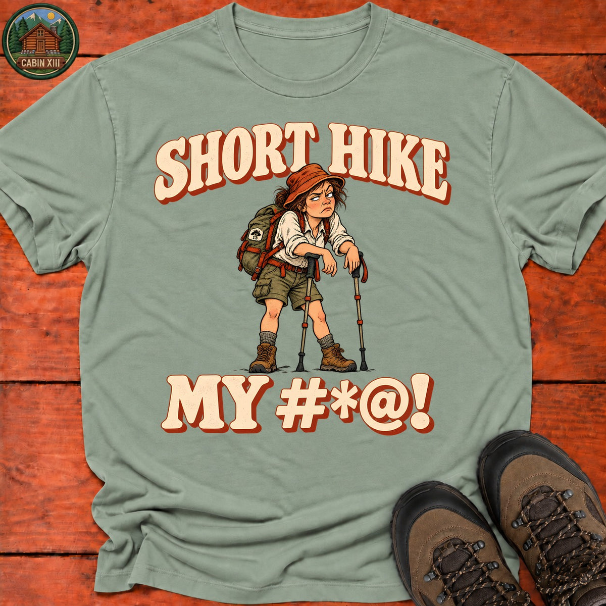 Short Hike T-Shirt — Sage