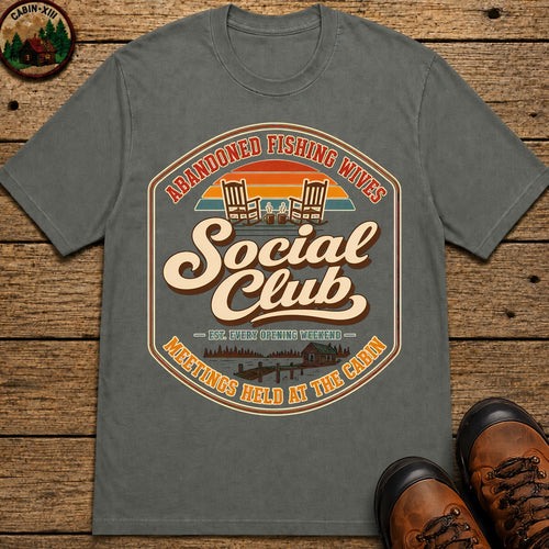 Abandoned Fishing Wives T-Shirt - Pepper