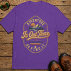 Adventure Is Out There T-Shirt - Grape