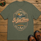 Adventure Is Out There T-Shirt - Moss