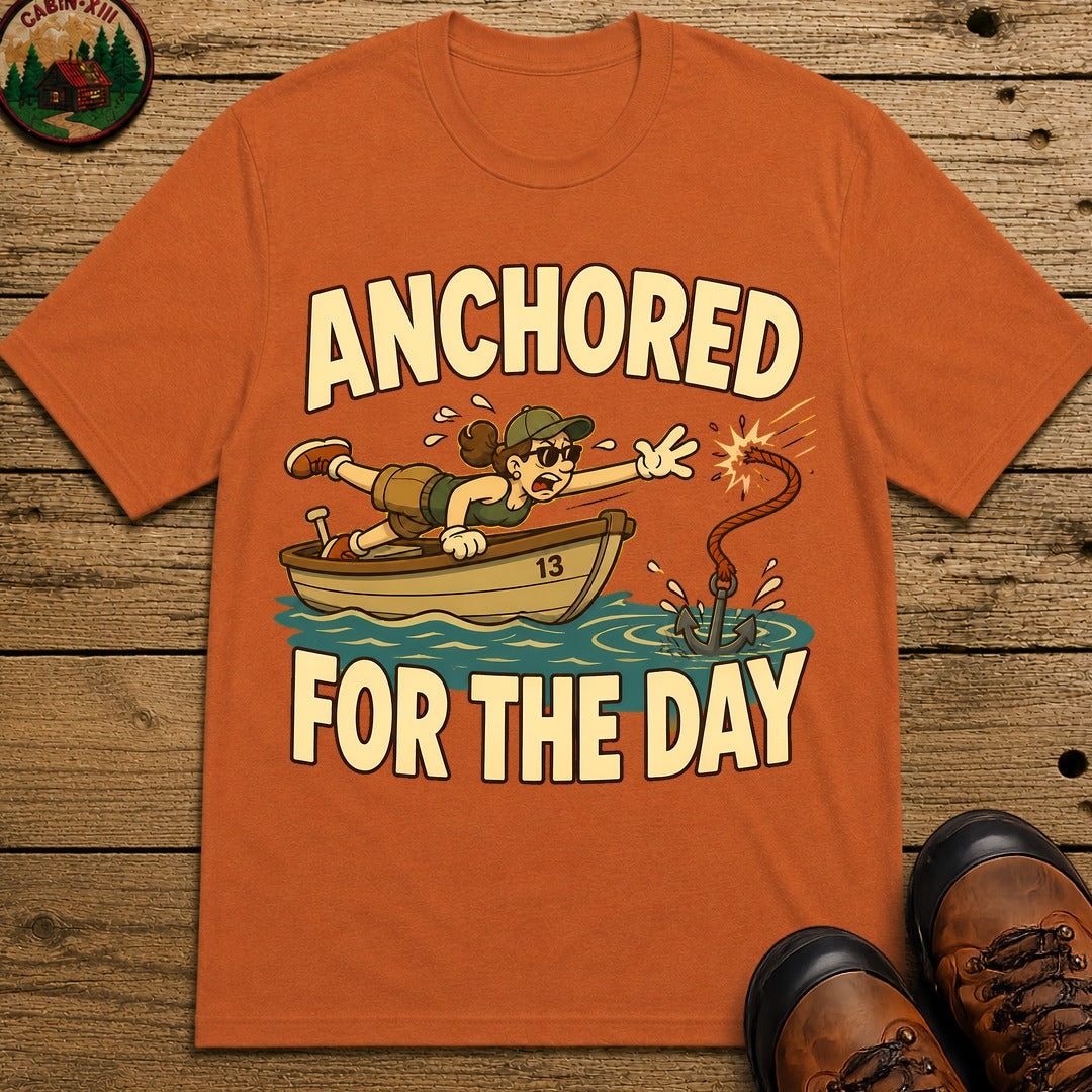 Anchored For The Day T-Shirt - Yam
