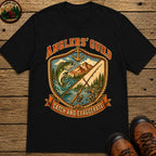 Angler'S Guild Crest T Shirt - Black
