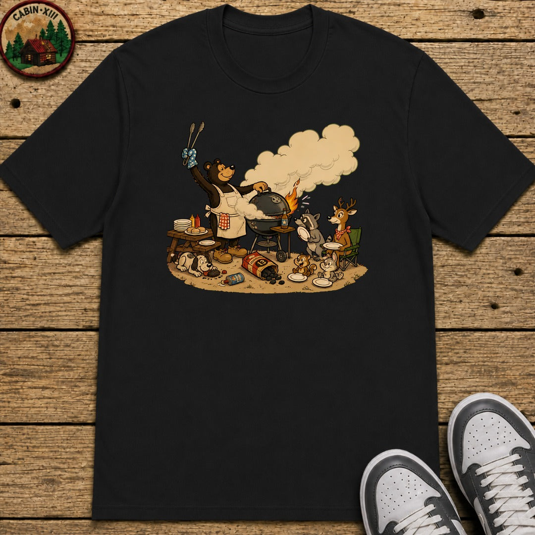 Animal Cookout Kids T-Shirt - Black