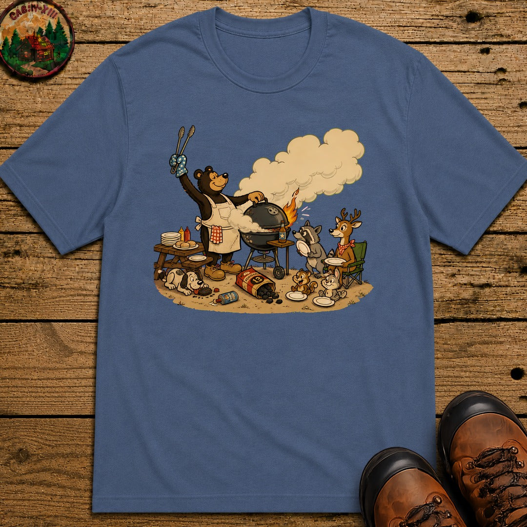 Animal Cookout T-Shirt - Blue Jean
