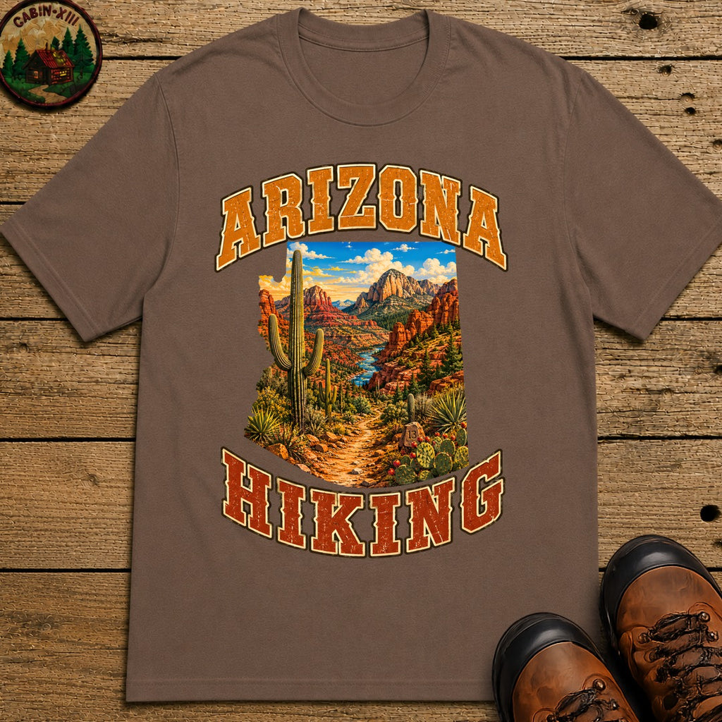 Arizona Hiking T-Shirt - Espresso