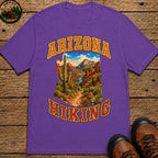 Arizona Hiking T-Shirt - Grape