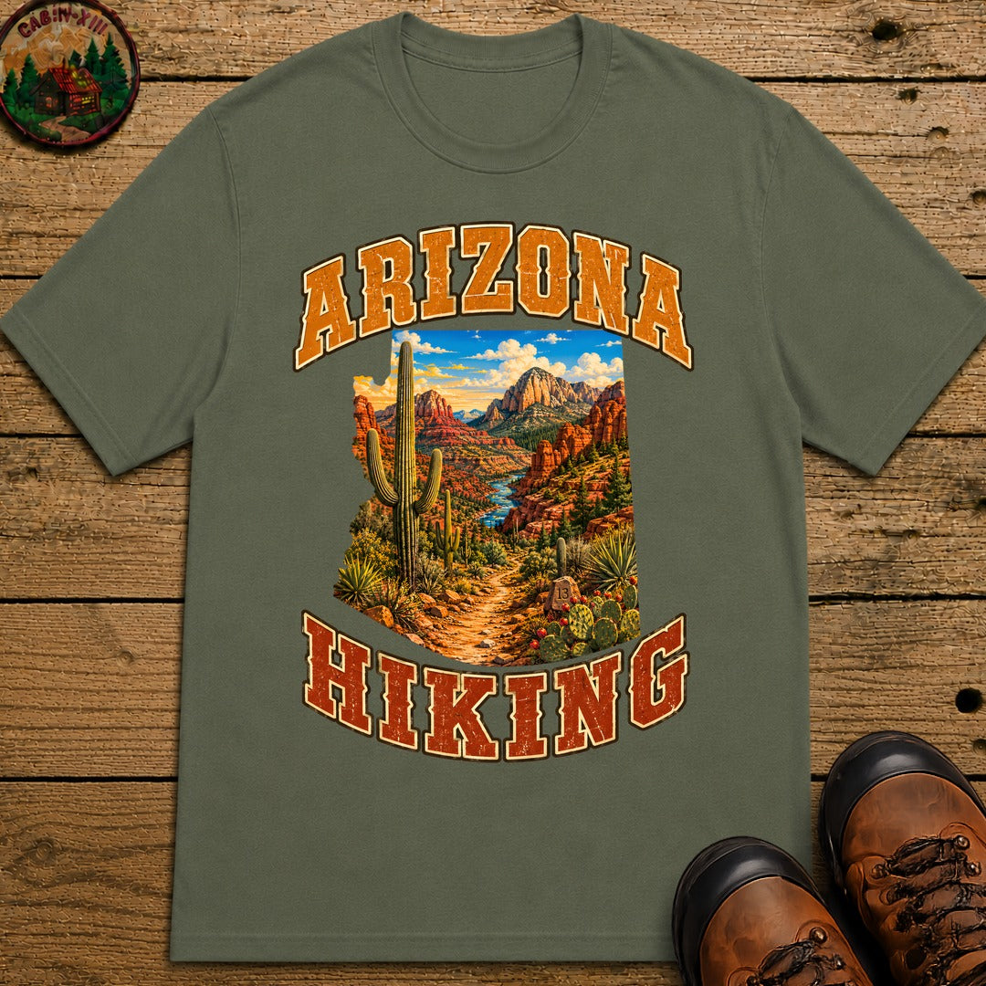 Arizona Hiking T-Shirt - Moss