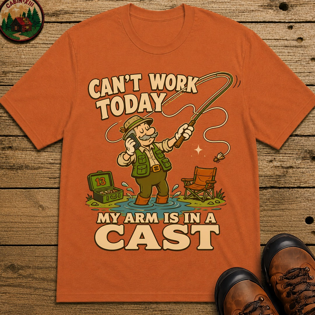 Arm In A Cast T-Shirt - Yam