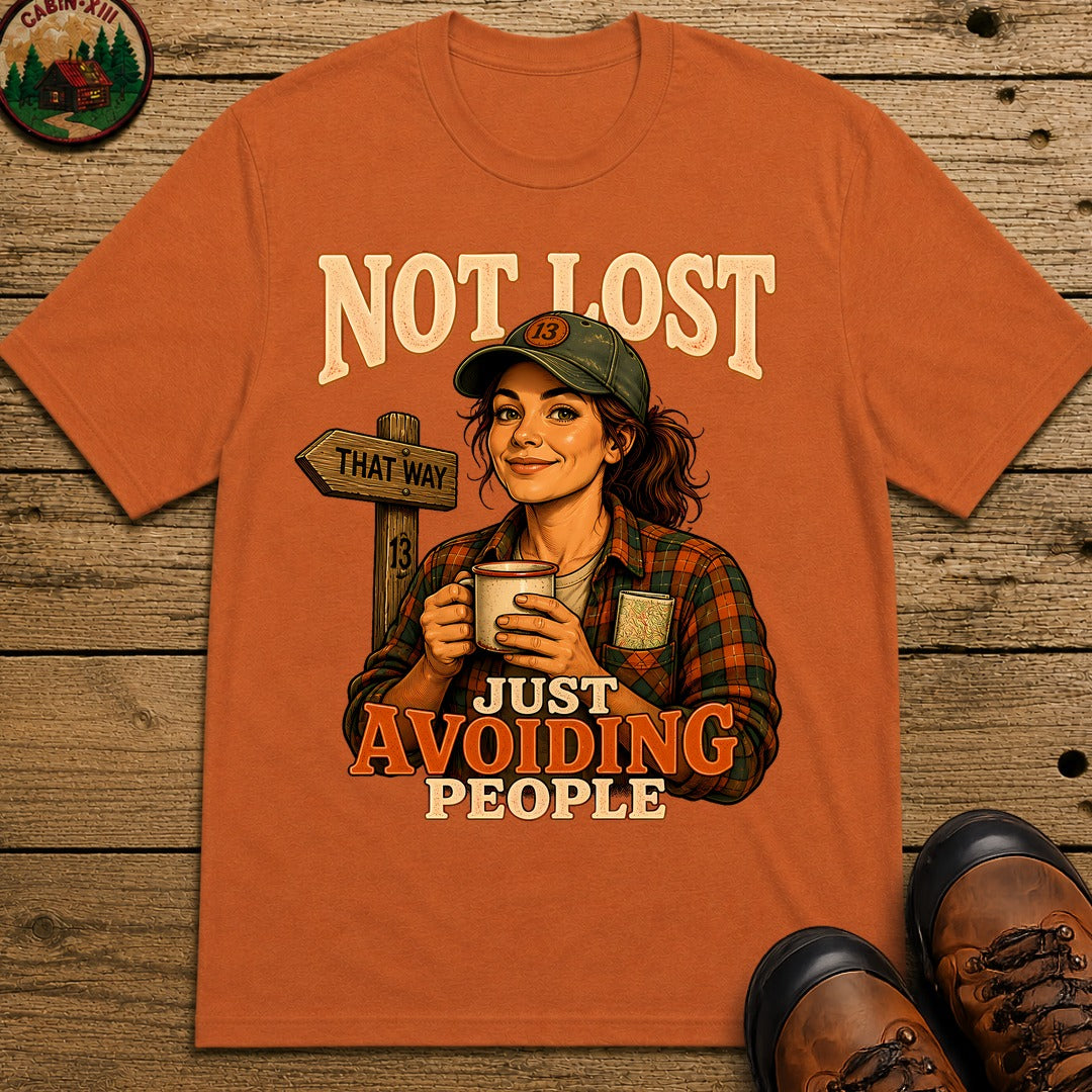 Avoiding People T-Shirt - Yam