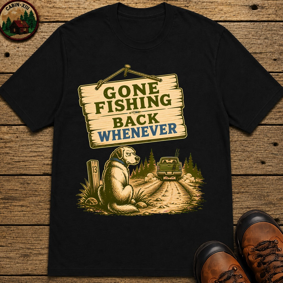 Back Whenever T-Shirt - Black