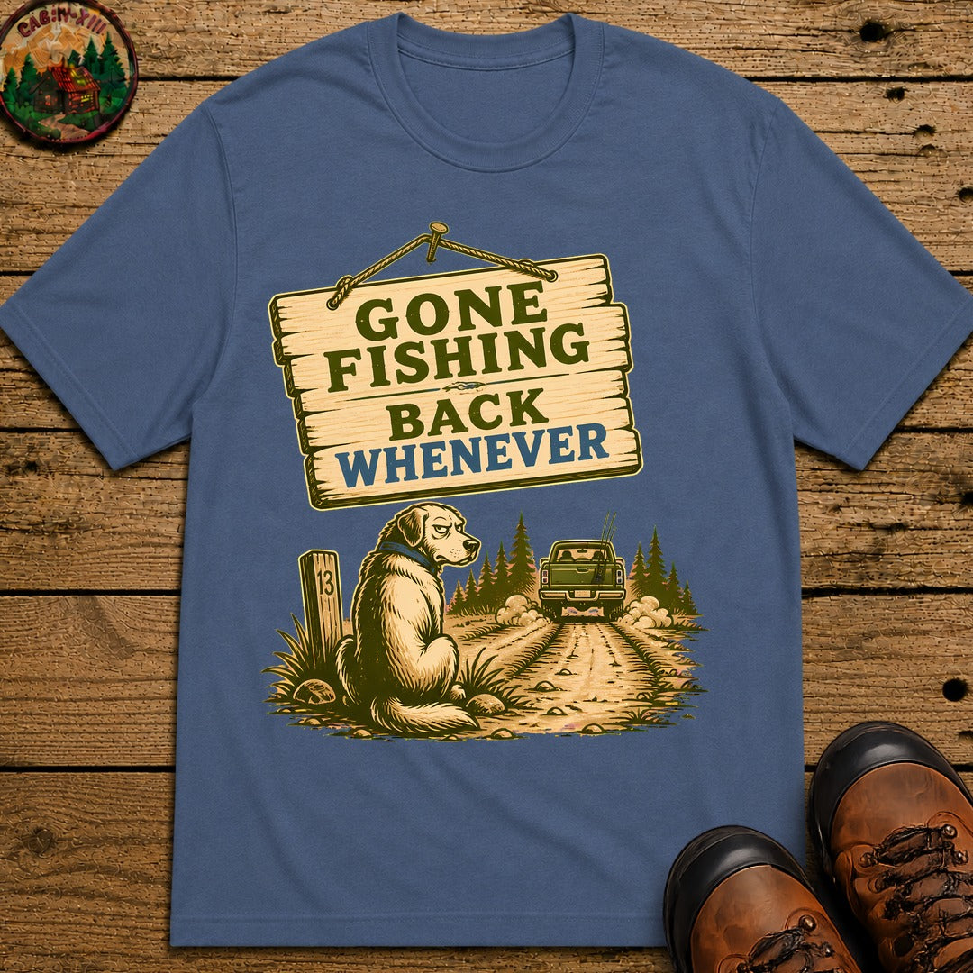Back Whenever T-Shirt - Blue Jean