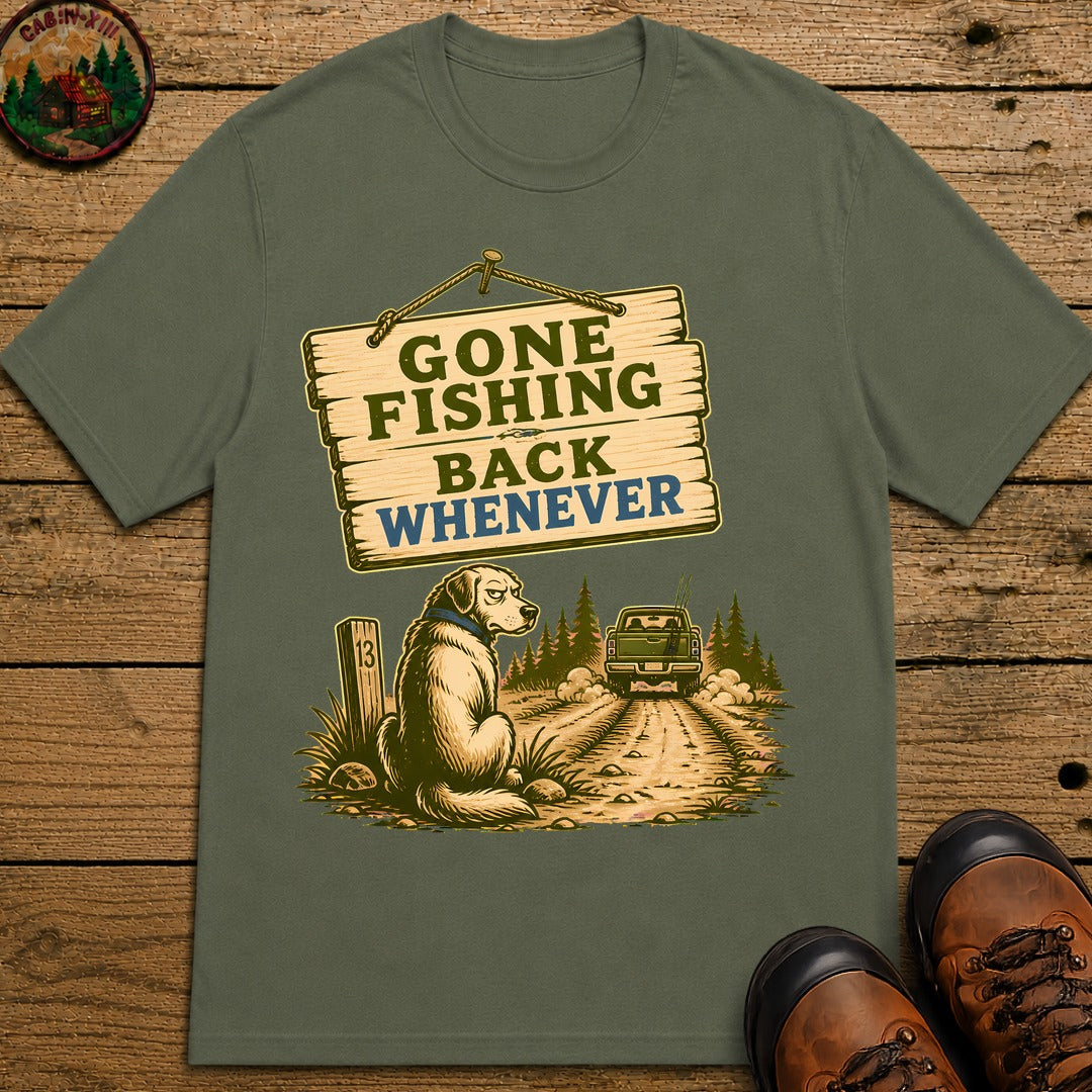 Back Whenever T-Shirt - Moss