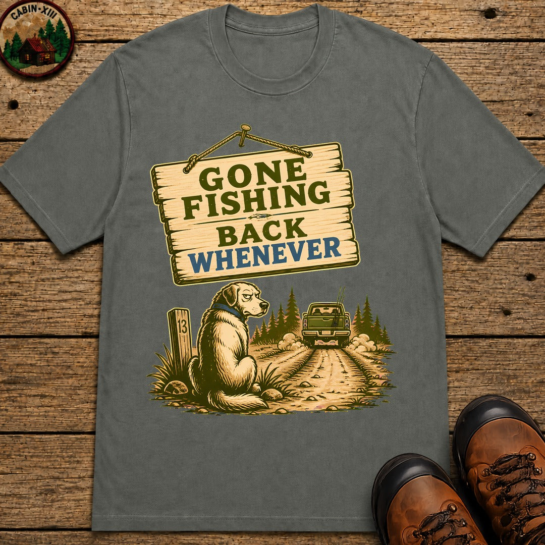 Back Whenever T-Shirt - Pepper