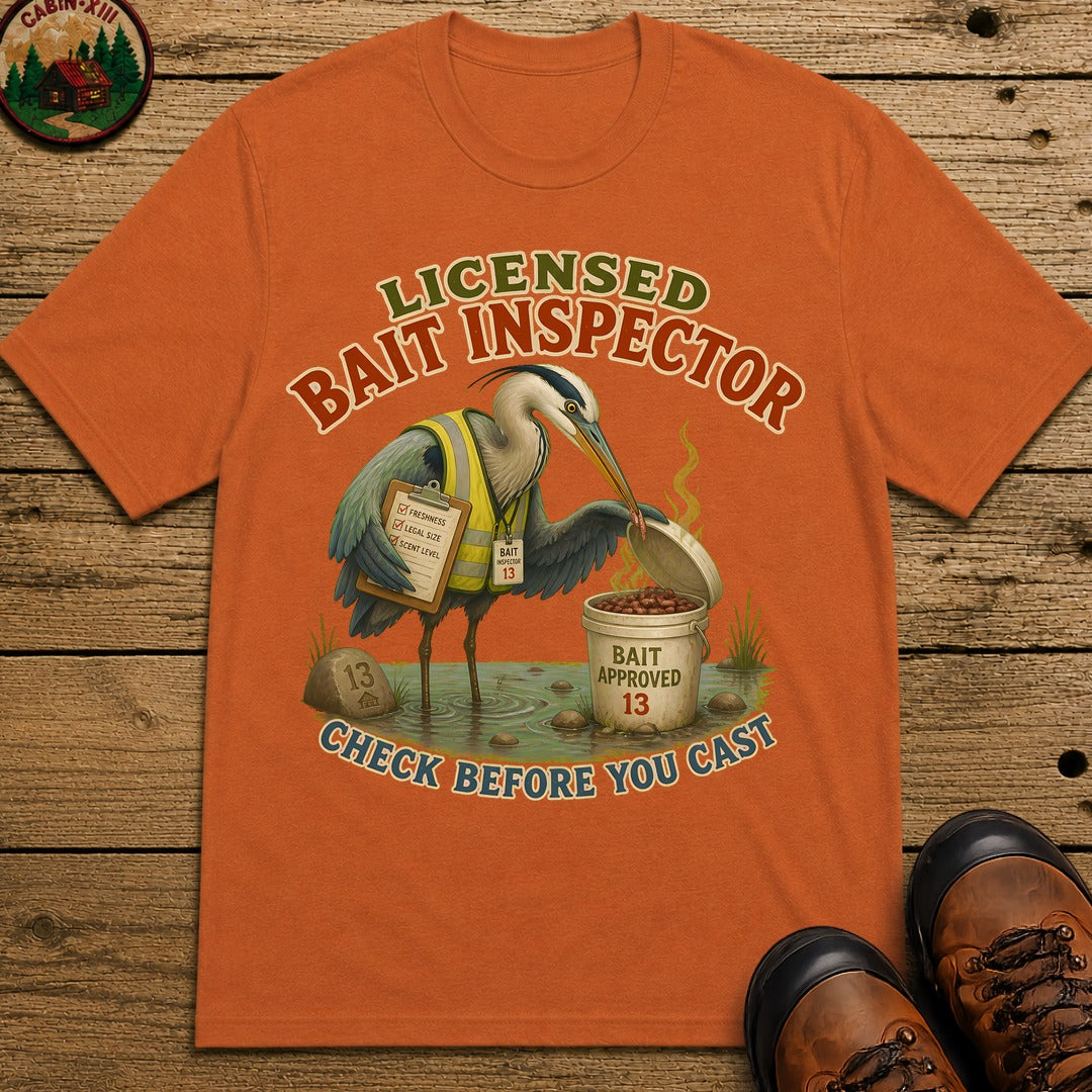 Bait Inspector T-Shirt - Yam