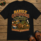 Barely Outdoors Club T-Shirt - Black