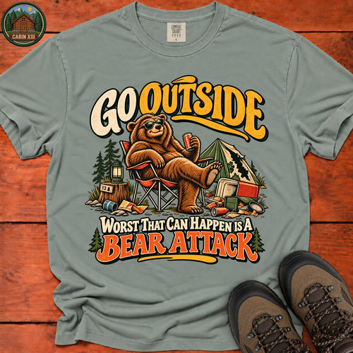 Bear Attack V2 T-Shirt - Bay
