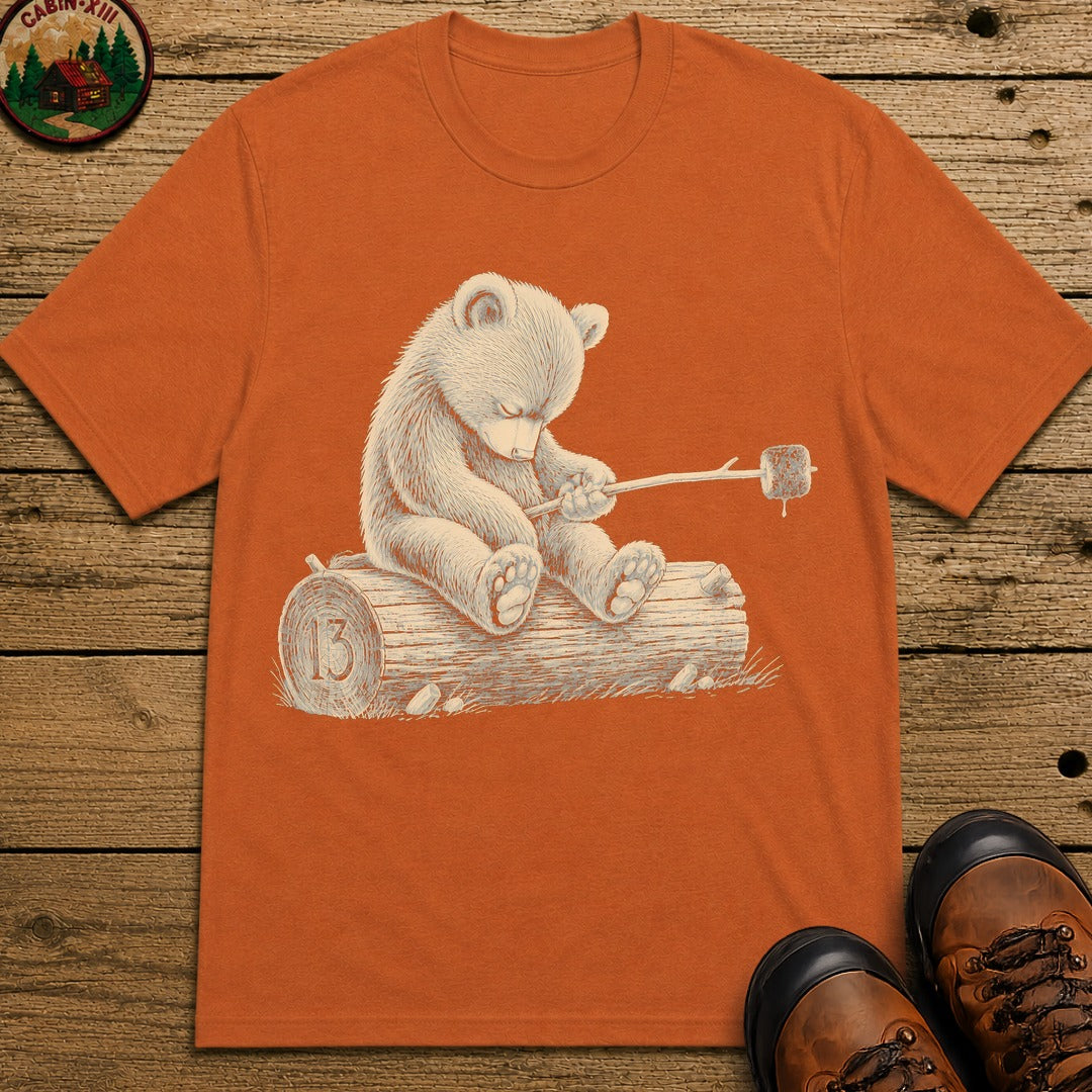 Bear Cub Marshmallow T-Shirt - Yam
