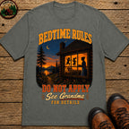 Bedtime Rules Do Not Apply See Grandma for Details — Camping Tee - Pepper