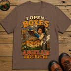 Beekeeping I Open Boxes of Angry Air for Fun — Funny Tee - Espresso