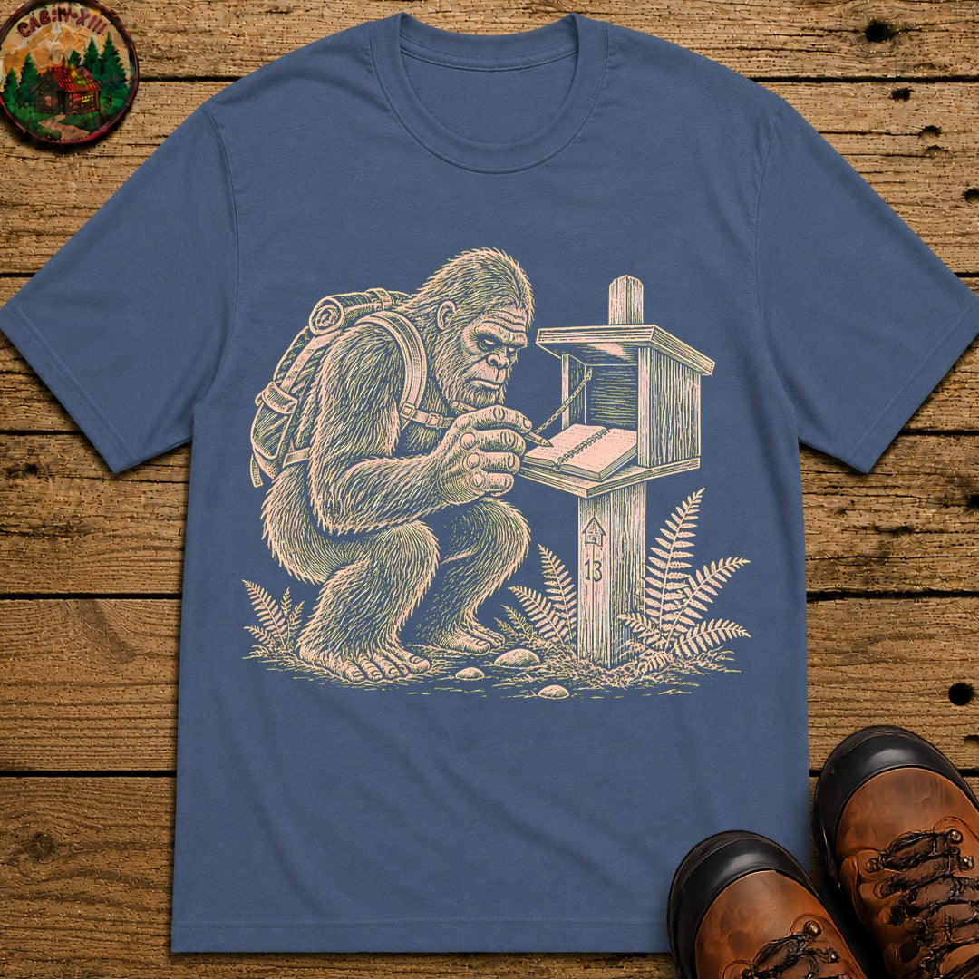 Big Foot Register T-Shirt - Blue Jean