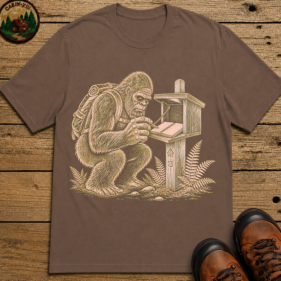Big Foot Register T-Shirt - Espresso