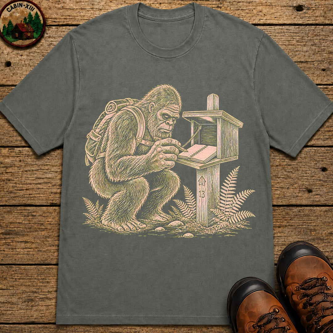 Big Foot Register T-Shirt - Pepper