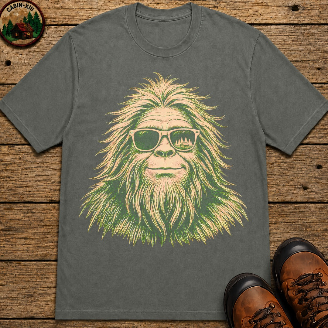 Big Foot With Sunglasses T-Shirt - Pepper