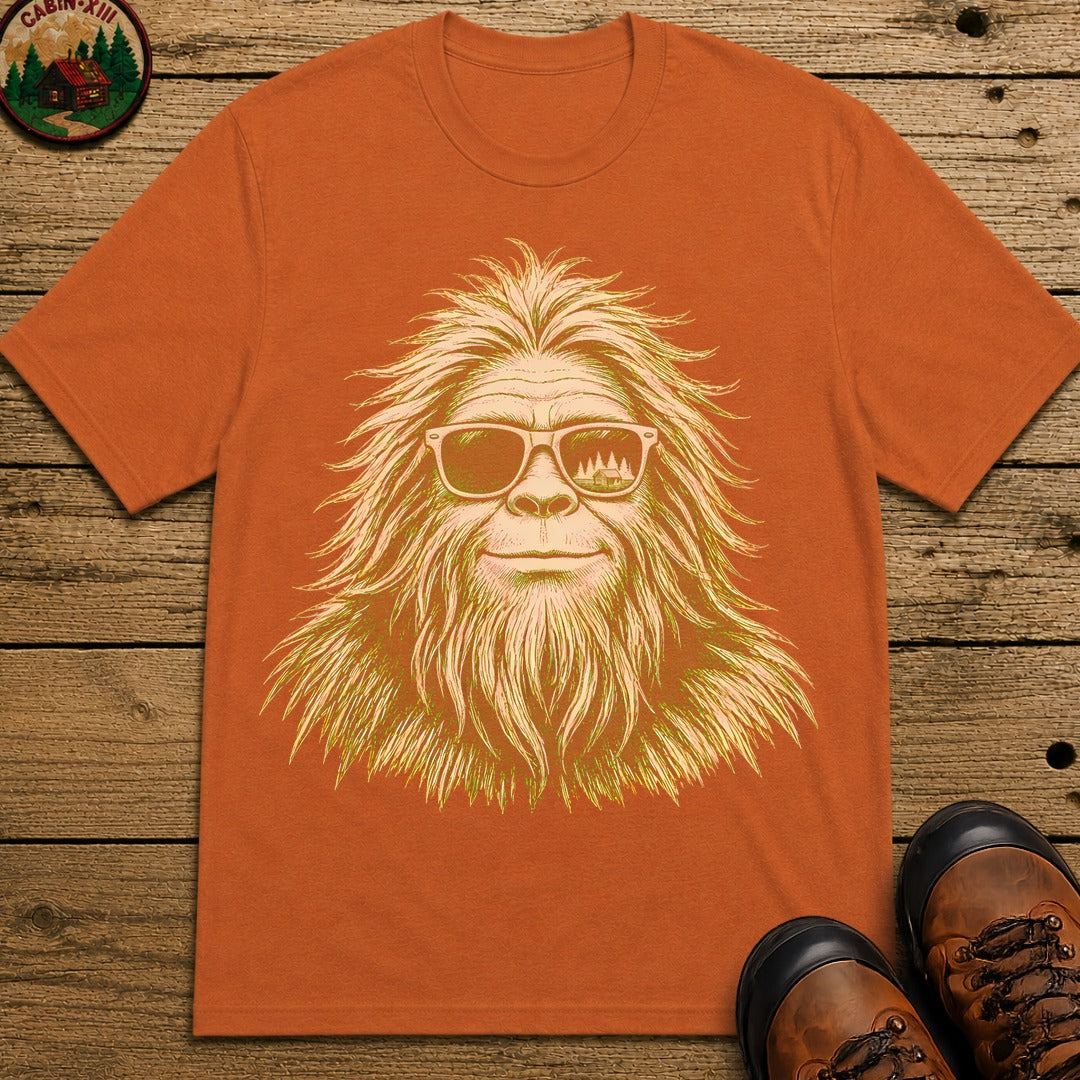 Big Foot With Sunglasses T-Shirt - Yam