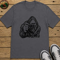 Bigfoot Camera Kids T-Shirt - Charcoal