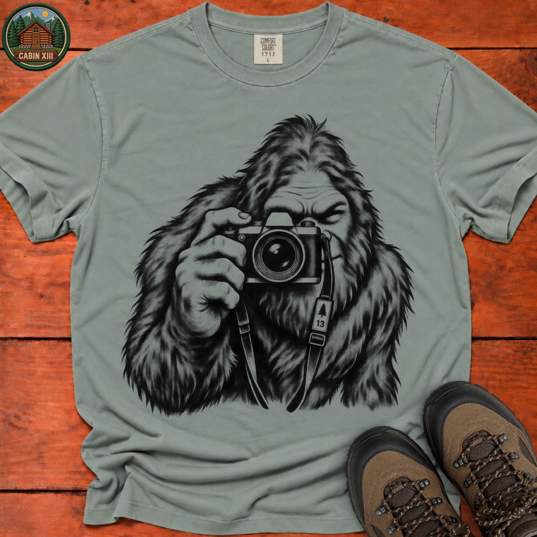 Bigfoot Camera T-Shirt - Bay