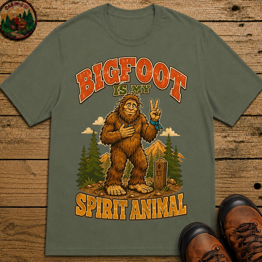 Bigfoot Is My Spirit Animal - Moss